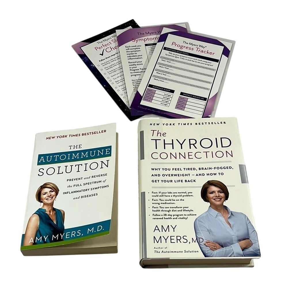 The Autoimmune Solution and The Thyroid Connection Books‎ by Amy Myers M.D.